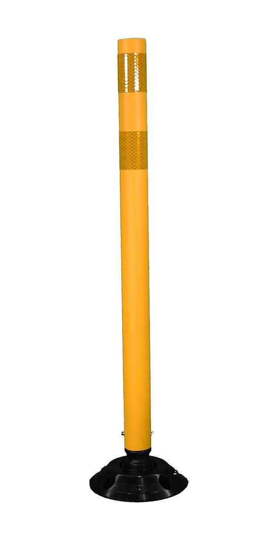 Cortina Delineator Post, Yellow, HDPE, 36 in