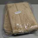 LOCHAS Bathroom Rugs, 24" x 60" Long Bath Rug, Non Slip Washable Bathroom Runner Rug Soft Thick Absorbent Bath Mat for Shower, Shaggy Plush Luxury Large Bath Rug, Beige