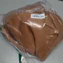 Aiyufeng Sun Baked Blackout Curtains for Bedroom 84 Inch Length 2 Panels Set, Solid Thermal Insulated Privacy Living Room Window Treatment Curtains Blackout Drapes, W40 x L84 Inch, Sun Baked