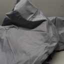 EAST OAK 4 Pieces Patio Furniture Set Cover, 600D Heavy-Duty Fabric, Waterproof, Dustproof and All-Weather Resistant, Outdoor Loveseat Cover, 2 Single Sofa Cover, Coffee Table Cover Included, Grey (Black)