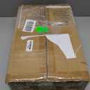 Dokser Wine Rack Wall Mounted Shelf - 2 Tier, Rustic Wood & Industrial Iron Frame Wine Bottle Holder for Kitchen, Dining Room, Home Bar Decor (White) (Long)