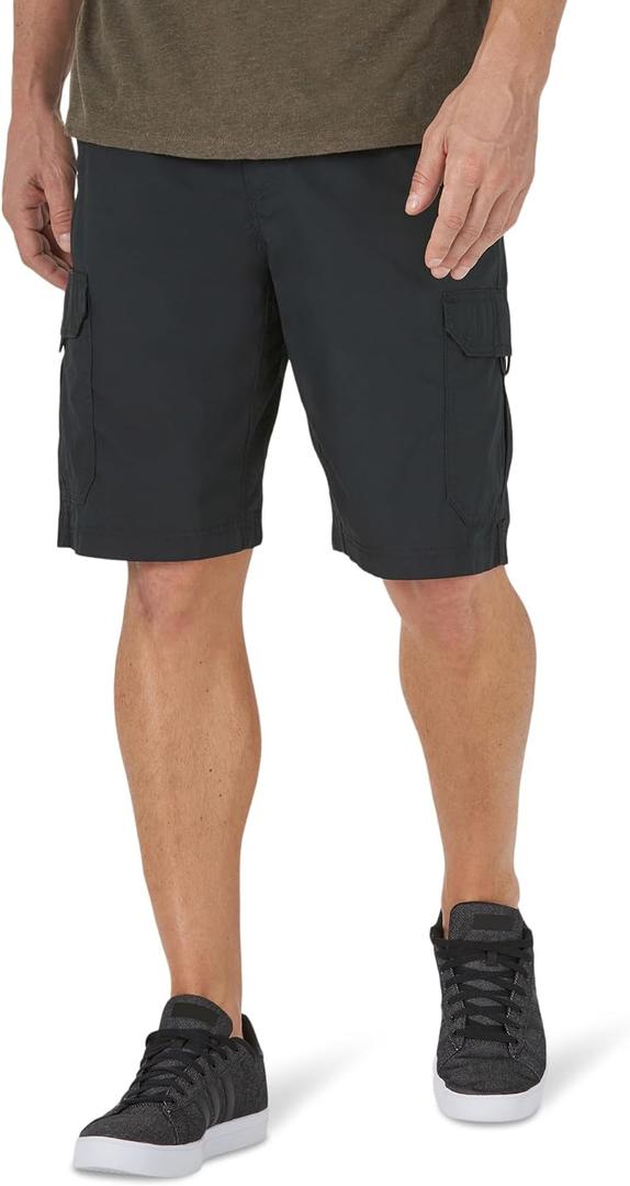 Lee Men's Extreme Motion Crossroad Cargo Short (Black) 36