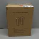 2-Pack Outdoor Wall Lanterns, 13'' Exterior Waterproof Wall Sconce with Clear Glass Shades, Oil Rubbed Bronze Porch Lights, Anti-Rust E26 Outdoor Lights for Outside Patio Garage Front Door House