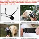 HEELE Dog Muzzle,Soft Nylon Muzzle Anti Biting Barking Chewing,Air Mesh Breathable Drinkable Adjustable Loop Pets Muzzle for Dogs 4 Colors 4 Sizes (P-Black White Plaid, M)