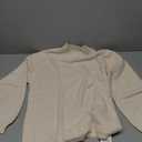 Women's Fall Oversized Sweaters Dressy Casual Long Sleeve Chunky Knit Winter Pullover Tops 2026 Holiday Outfits (Beige,Small)