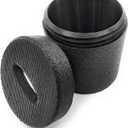 Coin Caddy Coin Holder for Cars Low Profile Change Coin Holder for Car Cup Console Coin Storage Container Change Organizer with Lid