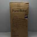 Pamo Babe Portable Playpen Foldable Playard for Baby and Toddler Mattress, Changing Table for Newborn Portable Playard (Black)
