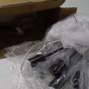 LASENCHOO Black Sputnik Chandeliers, 8 Lights Sputnik Light Fixtures Ceiling Hanging, Mid Century Modern Pendant Lighting for Kitchen Island Living Room Bedroom Dining Room Light Fixture