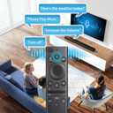 Replacement for Samsung TV Remote with Voice Control, BN59-01385A Compatible with Most 2018 to 2024 Samsung Remote Control for Smart TV Crystal UHD QLED The Frame QLED 4K 8K Smart TVs (with Voice)