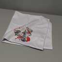 Vintage Happy Valentine's Day Cat Hand Tea Towels for Bathroom Kitchen Decor, Valentine's Day Cat Gifts for Her Women, Valentines Sweet Kitten Kitchen Dish Towels, 16x24 Inch