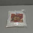 iMucci 2025 Update Wool Fur White Tree Skirt Small Christmas Tree Skirt Snowy White Plush Velvet Christmas Tree Skirt Holiday Party Decoration 24inch Mini