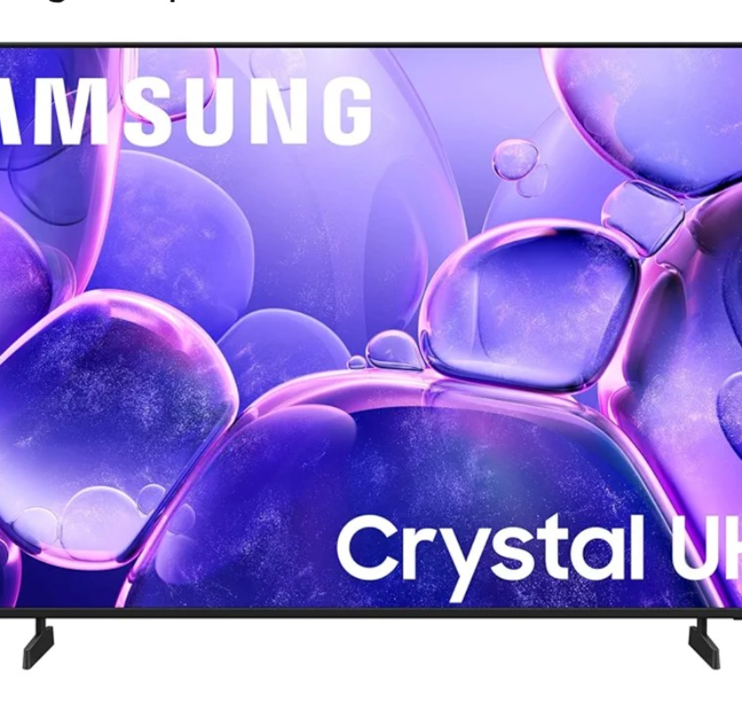 Samsung 65" Crystal UHD U8000F 4K Smart TV (2025) | CPS Exclusive 26 Month Protection