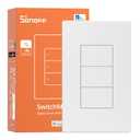SONOFF Zigbee Smart Light Switch, Required SONOFF Zigbee Hub, Interruptor Inteligente, Smart Switch No Neutral or with Neutral, Voice Control with Alexa Google Home, Zigbee Switch ZBM5-3C-120W