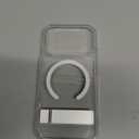 for iPhone 17 Pro Case Magnetic with Stand, Compatible with MagSafe & Wireless Charging, Military Grade Shockproof, Transparent Slim Thin Hard Men Women Case for iPhone 17 Pro, Clear