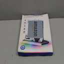 PS5/Slim/Pro Stand for Disc & Digital Console, PS5 Cooling & Charging Station with RGB Lights, PS5 Controller Charger Built-in 3 Level & AUTO Adjustable Fan, PS5/Slim/Pro Accessories for PS 4 Cases (Black & White)