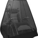 1-Person Camping Chair Pop up Tent, 47"x47"x59" See Through Single Mesh Tent Bugs Barrier Mosquito Net 2 Zipper Doors Outdoor Sports Pod Shelter with Bag for Fishing, Not Included Chair