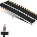 Wheelchair Ramp 6ft, Non-Skid Aluminum Folding Ramps for Wheelchairs for Home Steps, 800 LBS Capacity Handicap Wheel Chair Ramp for Doorway, Homes, Threshold, Entry, Stairs 72" Lx 29.2" Wx2H