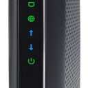 MOTOROLA 8x4 Cable Modem, Model MB7220, 343 Mbps DOCSIS 3.0, Certified by Comcast XFINITY, Time Warner Cable, Cox, BrightHouse, and More (No Wireless)