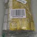 300PCS Napkin Rings, 5 x 1.5 Inch Gold Napkin Ring, Diamond Gold Napkin Rings Bulk for Table Decoration