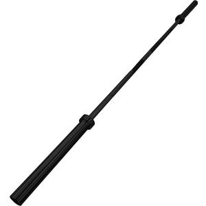 86 inches Olympic Barbell, Color: Chrome and Black 86 inches Olympic Barbell, Color: Chrome and Black