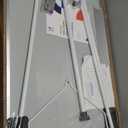 Easel Whiteboard - Magnetic Portable Dry Erase 36 x 24 Tripod Height Adjustable, 3' x 2' Flipchart Easel Stand White Board for Office or Teaching at Home & Classroom (36x24 White)