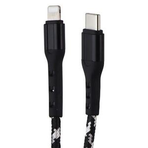 ZGEAR 10FT USB-C to 8-pin Braided Cable - Black / Silver