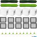 Brush Hepa Filter Accessory Kit Replacement Compatible with Roomba I & J Series i1 i3 i4 i6 i7 i8 J7 J5 J6 J8 J9 Including 2 Extractor 10 Filters 10 Side Brush & 5 Bags