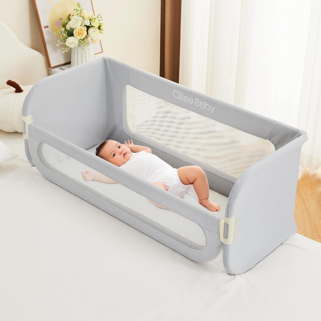 Ciilee Baby Bed Rail for Toddlers Extra Large 72.83" L Kids Rails Guard for Twin, Full, Queen, King Bed Adjustable Children Side Railing Safety Bedrail Foldable Barandas para Camas de Nios (Grey Ciilee Baby Bed Rail for Toddlers Extra Large 72.83" L Kids Rails Guard for Twin, Full, Queen, King Bed Adjustable Children Side Railing Safety Bedrail Foldable Barandas para Camas de Nios (Grey