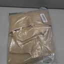 Cicy Bell Womens Cropped Tweed Blazers Jacket Collarless Button Down Business Casual Winter Coats 2026 Spring Outfits (Small, Khaki)