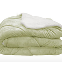 John's essential duvet cover 68" x 88" - green 