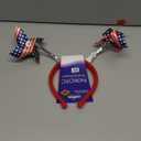 Patriotic Pinwheel Boppers (stars & stripes design) Party Accessory (1 count) (1/Pkg)