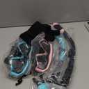 Aegend 2 Pack Snorkeling Gear for Adults, Dry Snorkel Set Panoramic View Enhanced Anti-Leak and Anti-Fog Technology, Adjustable Strap for Snorkeling Scuba Diving Swimming with Mesh Bag