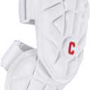 Batter's Baseball Elbow Guard for Youth and Adult - Elbow Pads - Forearm Guard (Youth/S, White)