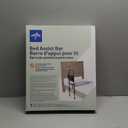 Medline Bed Assist Bar with Storage Pocket, Height Adjustable Bed Rail for Elderly Adults, Assistance for Getting In and Out of Bed at Home