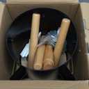 Tree Nest Christmas Tree Stand Base Xmas Modern Tree Metal Holder Stand for 10ft Real Tree Xmas Tree DecorationFamily,White (Up to 10ft, 5.9inch)