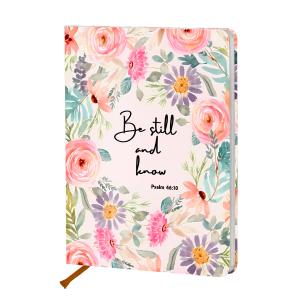Pink Bow Bible Journal Notebook, Christian Gifts for Women 200 Pages, 5.6 x 8.5 inches College Ruled Thick Paper Notebook Journals, A5 Hardcover Leather Notebooks for Women Men Office Writing Work-4