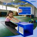 Sit and Reach Test Box with Installation Guide & Tool, Blue