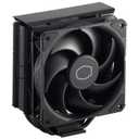 Cooler Master Hyper 212 Black CPU Air Cooler - Aluminium Finish, 4 Compact Continuous Direct Contact Heat Pipes, SickleFlow 120 Edge Fan, LGA1700 & AM5 Brackets - Black (V2)