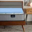 Serta Comfort Cool Memory Foam Mattress Topper, 1.5 Inch, King