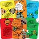 2 x Sunny Present Inner Superhero Cards for Kids - 42 Action Cards to Learn Important Skills Through Play: Emotion & Communication Skills, Discover Talents