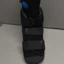 United Ortho USA14115 Short Air Cam Walker Fracture Boot, Medium, Black