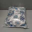 Stretch Dining Chair Covers Set of 6,Floral Print Chair Covers,Soft Removable Washable,Pet Friendly Furniture Protector,Universal Chair Slipcovers for Home, Kitchen,Ceremony Dining Room Seat (White Kite Flower)