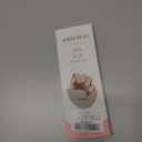 JMEOWIO Gel Nail Stickers Christmas Snowflake Holiday Semi Cured Gel Nail Strips Wraps UV/LED Nails Art Design Decoration Accessories