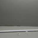 Heavy-duty Tension Curtain Rod, 28-43 Inch,Spring Closet Rod, for Windows or Shower, Easy to Install, No Drilling, No Rust, for Bathroom, Rod Diameter 1.26 Inches (WHITE)