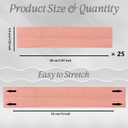 25 Pack Headbands for Women Colorful Non Slip Stretchy Elastic Head Bands