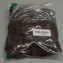 QINSEN Womens Square Neck Tennis Dress Pleated Sleeveless Built in Shorts Golf Athletic Dress with Pockets (X-Large, Black)