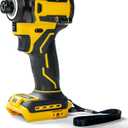 1/4-Inch Impact Driver Compatible with Dewalt 20V 60V Max Battery (Tool Only), 2212 in-lbs Torque, 4-Speed, Brushless Motor, LED Light