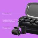 Conair Hot Rollers for Long, Medium & Short Hair, 12 Jumbo 1 ½" Heated Hair Rollers with Clips, Hot Curlers for Women, Volume & Curls, Black