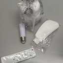 Socket Fan Light with Remote, Dimmable LED Ceiling Fans with Lights, 15" Screw in Socekt Fans and Socket Extender, 3 Colors 3000K-6500K, Replacement Light Bulb Fan for Kitchen Garage Bedroom, White