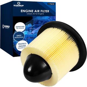 CA8039 Engine Air Filter, Offers 99% Air Purification, Fit for Ford F-150/F-250/F-350, E-150/E-250/E-350, Mustang, Expedition, Excursion; Lincoln Continental, Navigator; OE: F5OZ-9601-BA.
